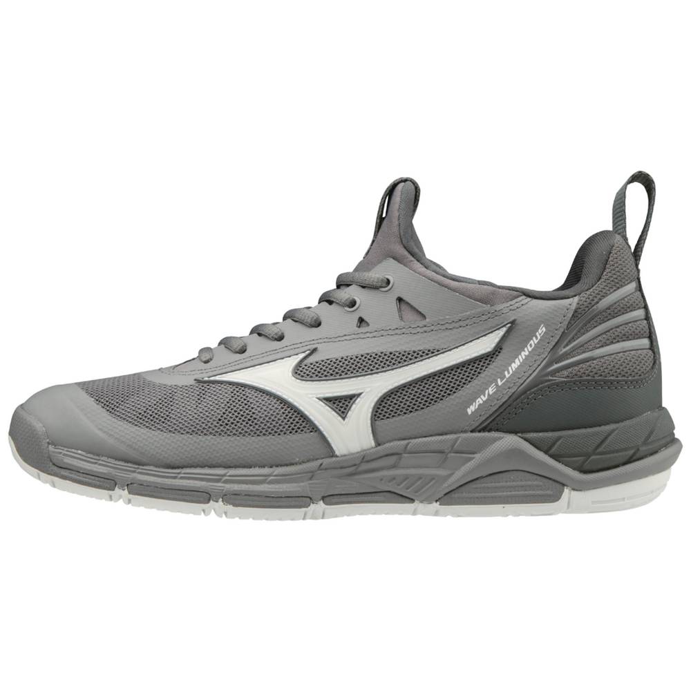 Scarpe Pallavolo Mizuno Wave Luminous Donna - Grigie - 60459-TGWO